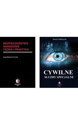 SŁUŻBY SPECJALNE W SYSTEMIE BEZPIECZEŃSTWA NARODOWEGO Pakiet 2 książki - Waldemar Kitler - Ebook - 978-83-68170-42-9