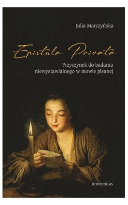 Epistula privata - Julia Marczyńska - Ebook - 978-83-242-6582-4