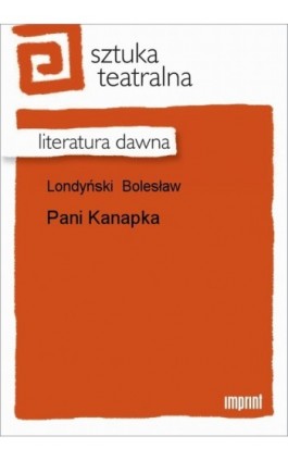 Pani Kanapka - Bolesław Londyński - Ebook - 978-83-270-0800-8
