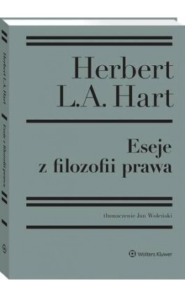 Eseje z filozofii prawa - Herbert L.A. Hart - Ebook - 978-83-8358-848-3