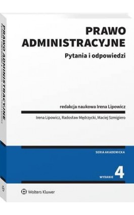 Prawo administracyjne. Pytania i odpowiedzi - Irena Lipowicz - Ebook - 978-83-8358-818-6