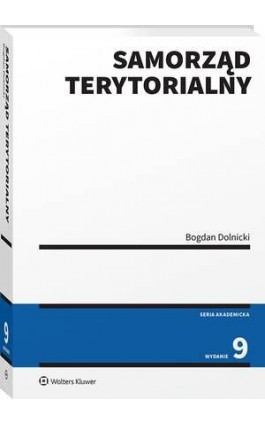 Samorząd terytorialny - Bogdan Dolnicki - Ebook - 978-83-8358-900-8