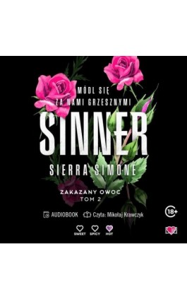 Sinner. Zakazany owoc. Tom 2 - Sierra Simone - Audiobook - 978-83-8371-404-2