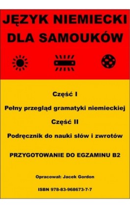 Język niemiecki dla samouków - Jacek Gordon - Ebook - 978-83-968673-7-7