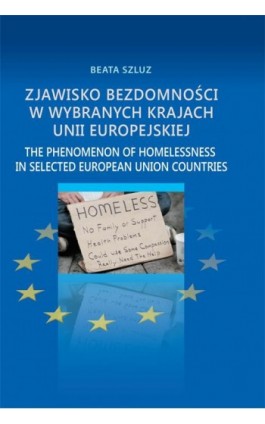 Zjawisko bezdomności w wybranych krajach Unii Europejskiej - Beata Szluz - Ebook - 978-83-7996-075-0