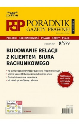 Budowanie relacji z klientem biura rachunkowego - Nelli Artienwicz - Ebook - 978-83-8268-664-7