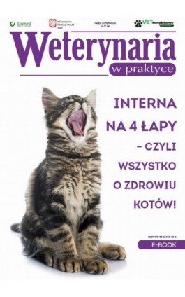 Interna na 4 łapy – czyli wszystko o zdrowiu kotów - Praca zbiorowa - Ebook - 978-83-66984-48-6