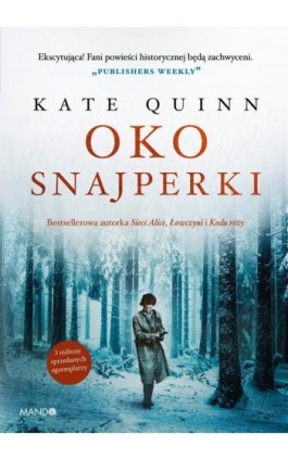 Oko snajperki - Kate Quinn - Ebook - 978-83-277-3328-3