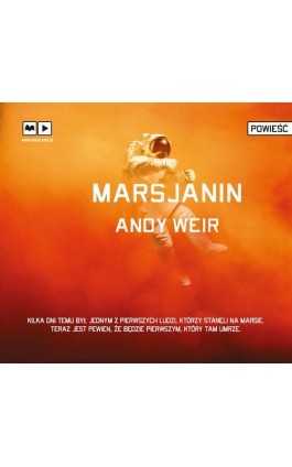 Marsjanin - Andy Weir - Audiobook - 978-83-287-1320-8