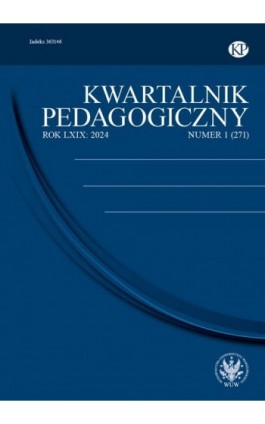 Kwartalnik Pedagogiczny 2024/1 (271). Interdyscyplinarne podejścia do zdrowia, edukacji i wsparcia społecznego - Ebook