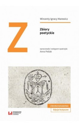 Zbiory poetyckie - Wincenty Ignacy Marewicz - Ebook - 978-83-8142-355-7