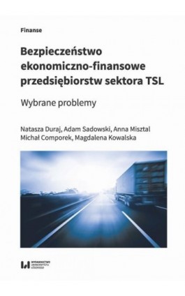 Bezpieczeństwo ekonomiczno-finansowe przedsiębiorstw sektora TSL - Natasza Duraj - Ebook - 978-83-8142-973-3