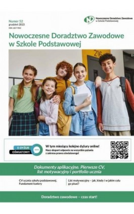 Nowoczesne Doradztwo Zawodowe w Szkole Podstawowej, numer 52, Dokumenty aplikacyjne. Pierwsze CV, list motywacyjny i portfolio u - Praca zbiorowa - Ebook