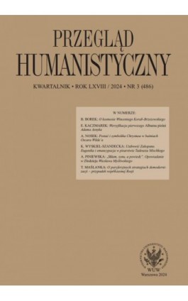 Przegląd Humanistyczny 2024/3 (486) - Ebook