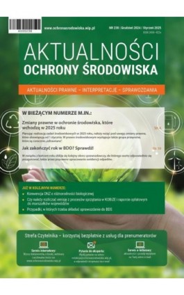 Aktualności ochrony środowiska, nr 238 - Praca zbiorowa - Ebook