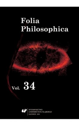 Folia Philosophica. Vol. 34 - Ebook