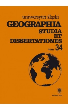Geographia. Studia et Dissertationes. T. 34 - Ebook