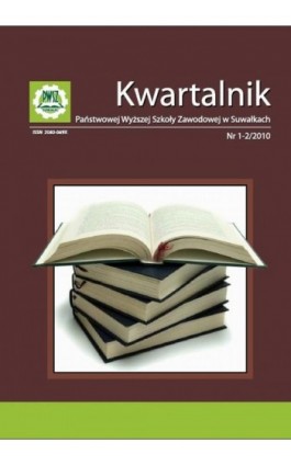 Kwartalnik Państwowej Wyższej Szkoły Zawodowej w Suwałkach nr  1-2/2010 - Praca zbiorowa - Ebook