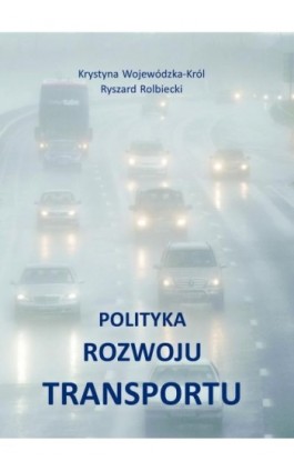 Polityka rozwoju transportu - Krystyna Wojewódzka-Król - Ebook - 978-83-7865-143-7