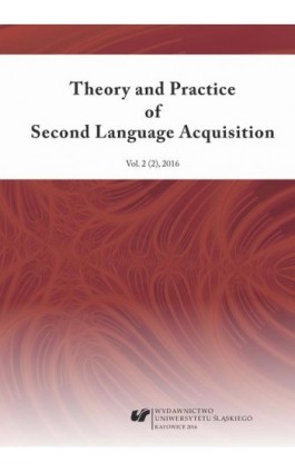 Theory and Practice of Second Language Acquisition 2016. Vol. 2 (2) - Ebook