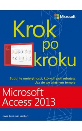 Microsoft Access 2013 Krok po kroku - Joyce Cox - Ebook - 978-83-7541-259-8