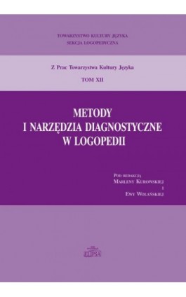 Metody i narzędzia diagnostyczne w logopedii - Ebook - 978-83-8017-059-9