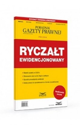 Ryczałt ewidencjonowany - Praca zbiorowa - Ebook - 978-83-8137-723-2