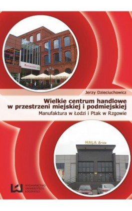 Wielkie centrum handlowe w przestrzeni miejskiej i podmiejskiej - Jerzy Dzieciuchowicz - Ebook - 978-83-7525-737-3