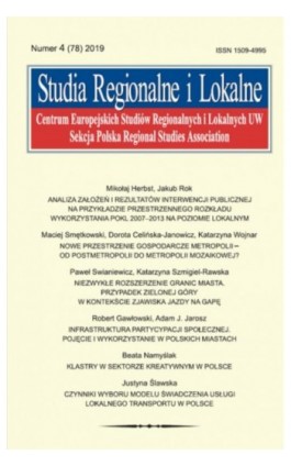 Studia Regionalne i Lokalne nr 4(78)/2019 - Mikołaj Herbst - Ebook