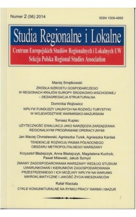 Studia Regionalne i Lokalne nr 2(56)/2014 - Ebook