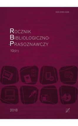 „Rocznik Bibliologiczno-Prasoznawczy”, t. 10/21 - Ebook