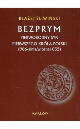 Bezprym Pierworodny syn pierwszego króla Polski 986 zima wiosna 1032 - Błażej Śliwiński - Ebook - 978-83-7730-329-0