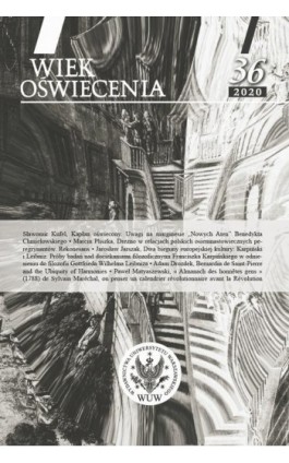 Wiek Oświecenia 36/2020 - Ebook