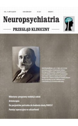 Neuropsychiatria. Przegląd Kliniczny NR(3-4)/2019 - Praca zbiorowa - Ebook