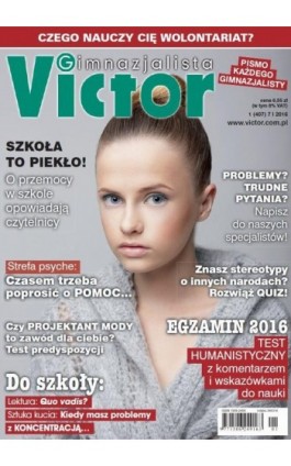 Victor Gimnazjalista 1/2016 - Ebook