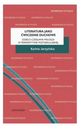 Literatura jako ćwiczenie duchowe. - Karina Jarzyńska - Ebook - 978-83-242-3388-5