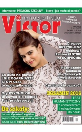 Victor Gimnazjalista 24/2015 - Ebook