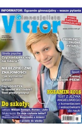 Victor Gimnazjalista 6/2016 - Ebook