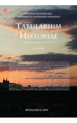 Tabularium Historiae T. V: 2019 - Ebook