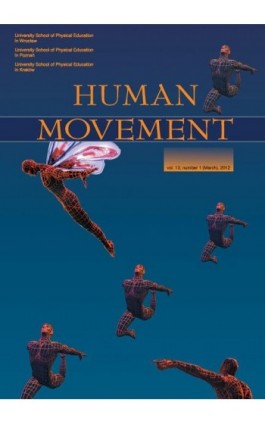 Human Movement 13(1)/2012 - Praca zbiorowa - Ebook