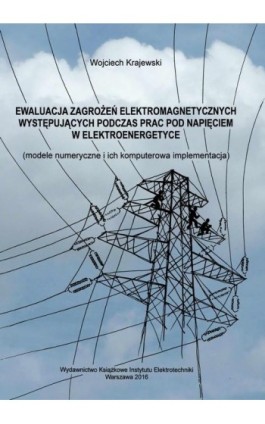 Ewaluacja zagrożeń elektromagnetycznych występujących podczas prac pod napięciem w elektroenergetyce - Wojciech Krajewski - Ebook - 978-83-61956-42-6